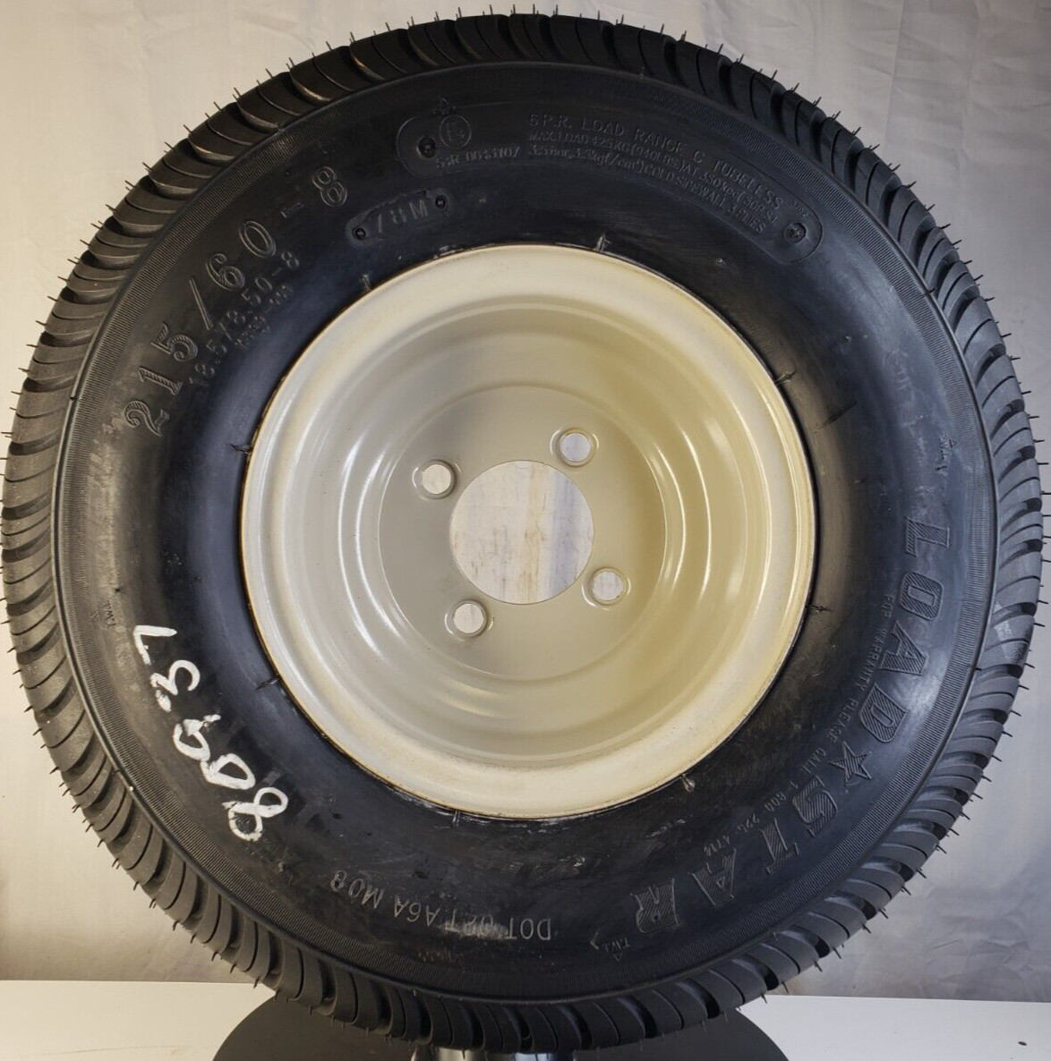 18.5×8.50-8 4/4 Snow Mobile Jet Ski Pop up Camper Trailer Tire Rim Wheel 6ply
