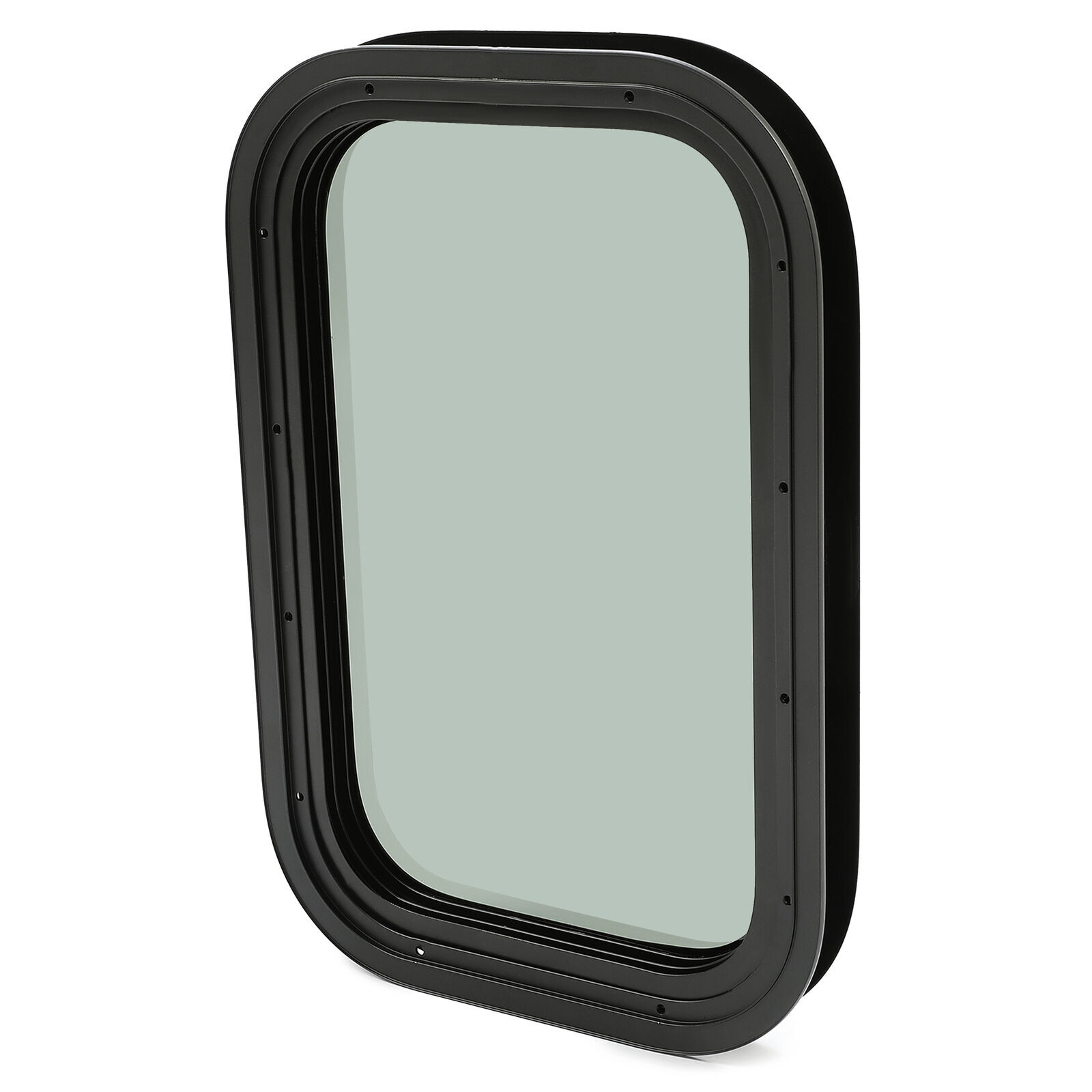 12″~ 25″ W 16″ ~ 24″ H RV Window W/ Trim Ring For RV Cargo Trailer Camper Truck