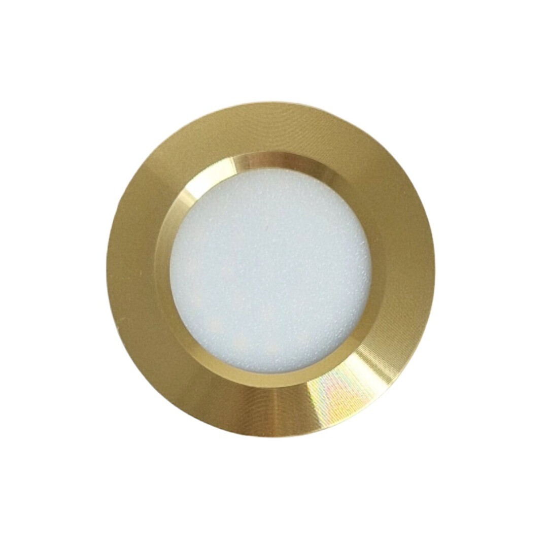 LED 12V 24V Spot Light Dimmable Caravan Boat Gold Recessed Downlight