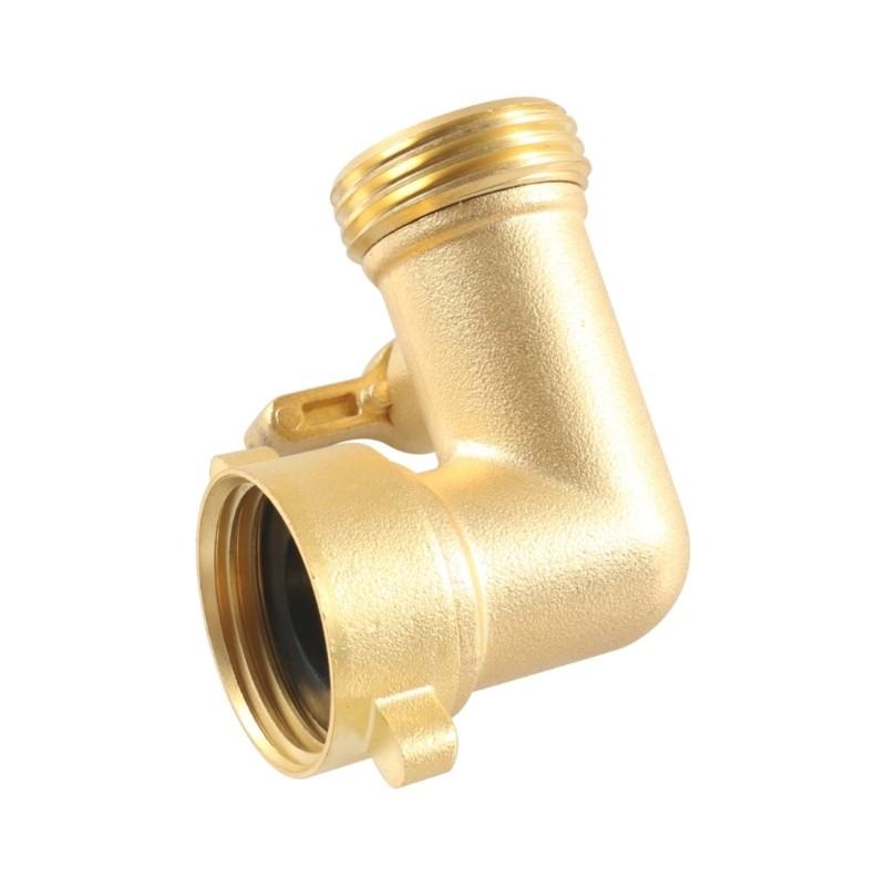 RVs Freshwater Inlet Adapter 3/4GHT Ball Valves with Switches Brass Construction