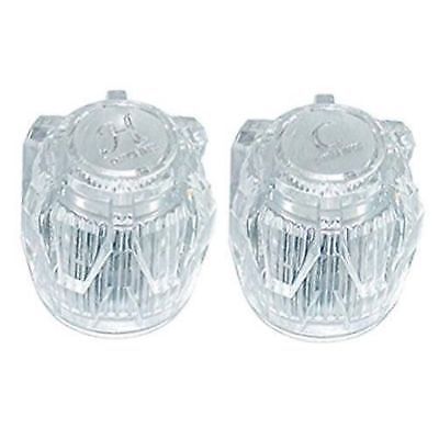 Valterra PF287015 Replacement RV Knob Handle Faucet Set of 2 Clear