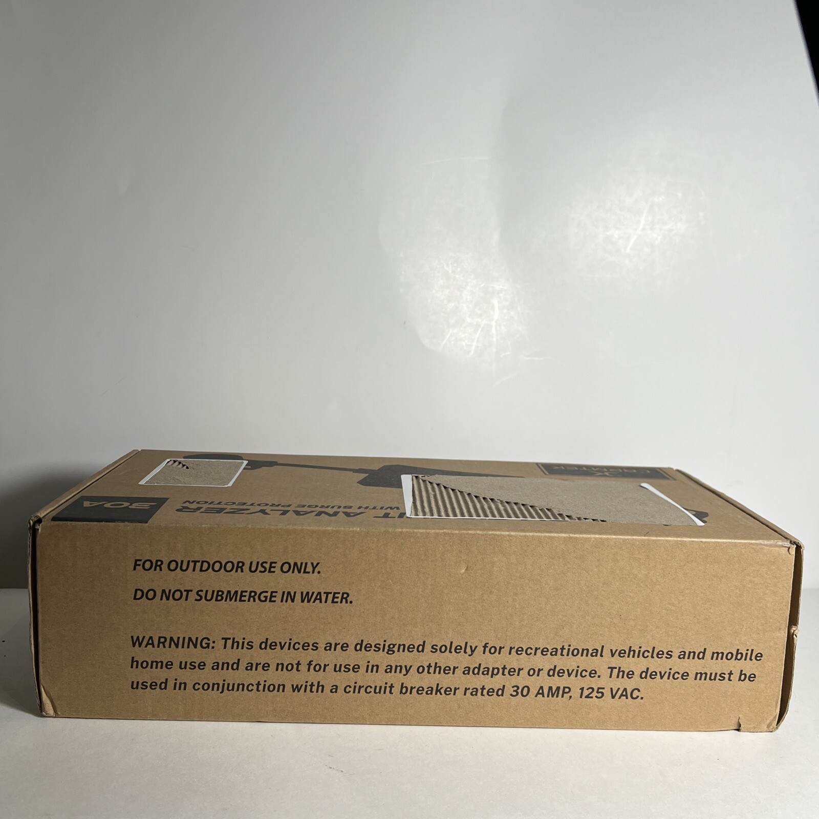 CARMTEK RV Surge Protector 30 Amp Circuit Analyzer with Integrated Surge Protect
