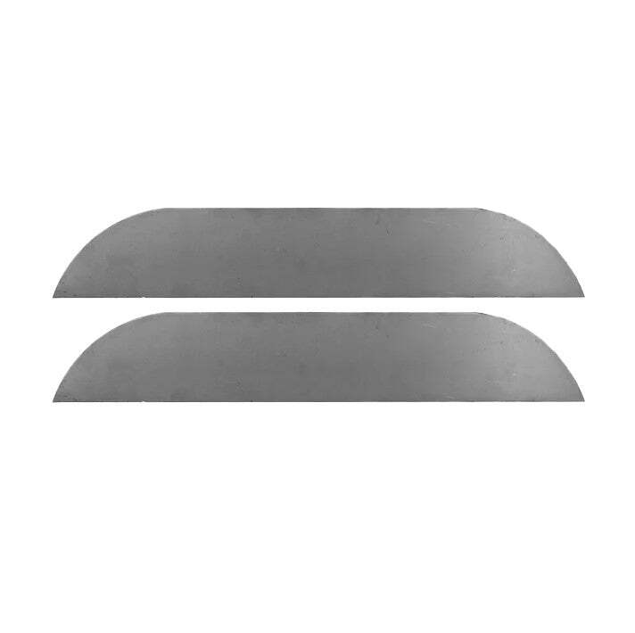 Set of 2 Tandem Trailer Axle 9×72 Smooth Trailer Fender Back