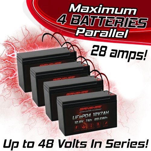 12V 7AH Lithium Replacement Battery for Leoch LP12-7.0