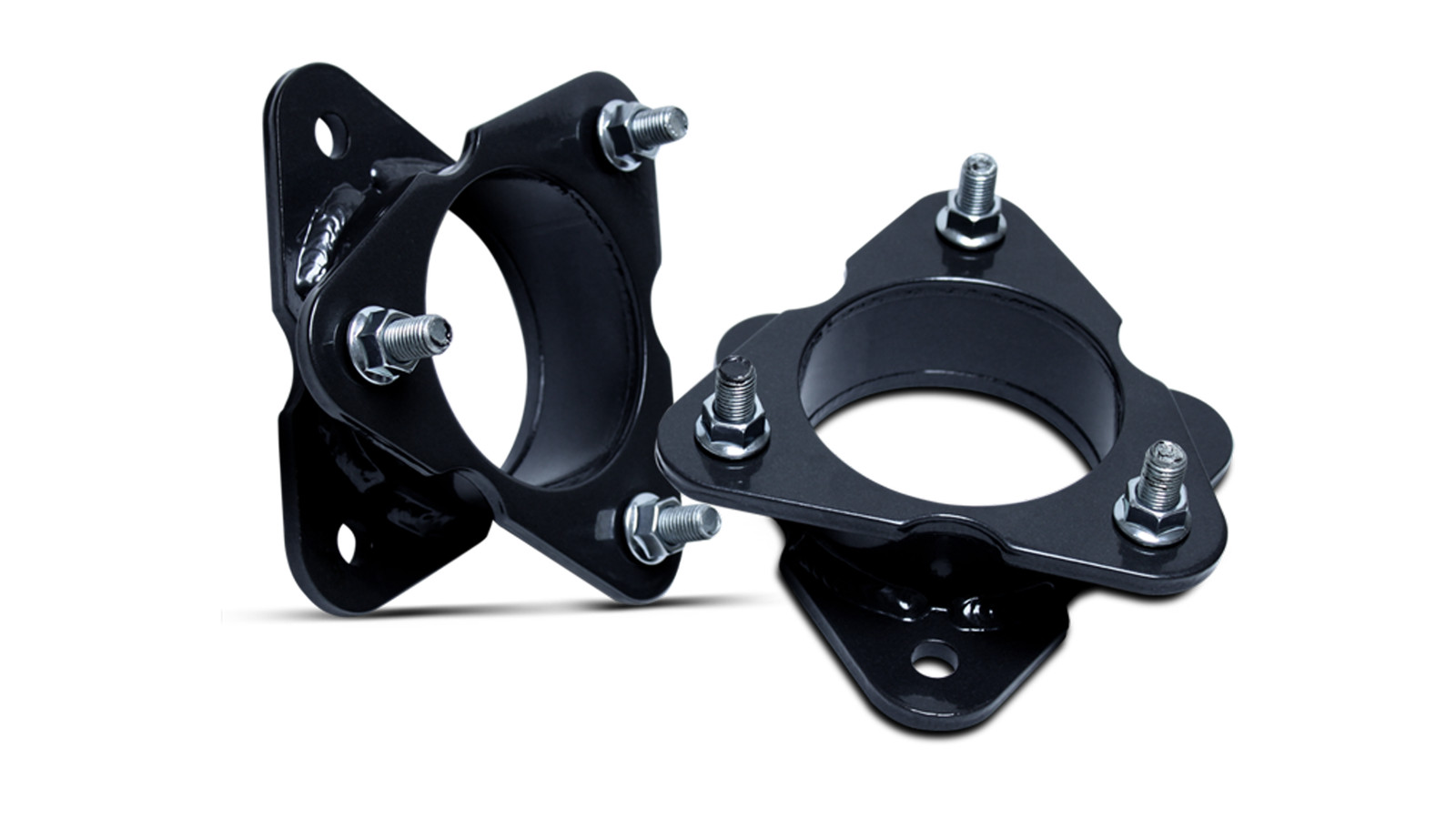 Premium Steel Body Armor 4X4 Front Strut Spacer Kit-Bolt-On Lift & Max 35″ Tires