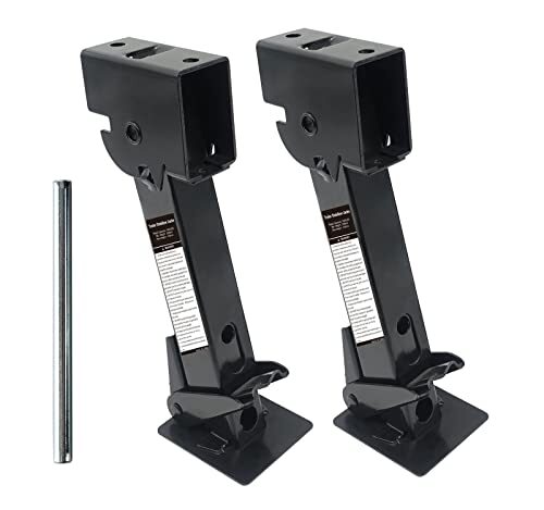 Pair of Trailer Stabilizer Jacks Telescoping RV Camper Accessories for Travel…