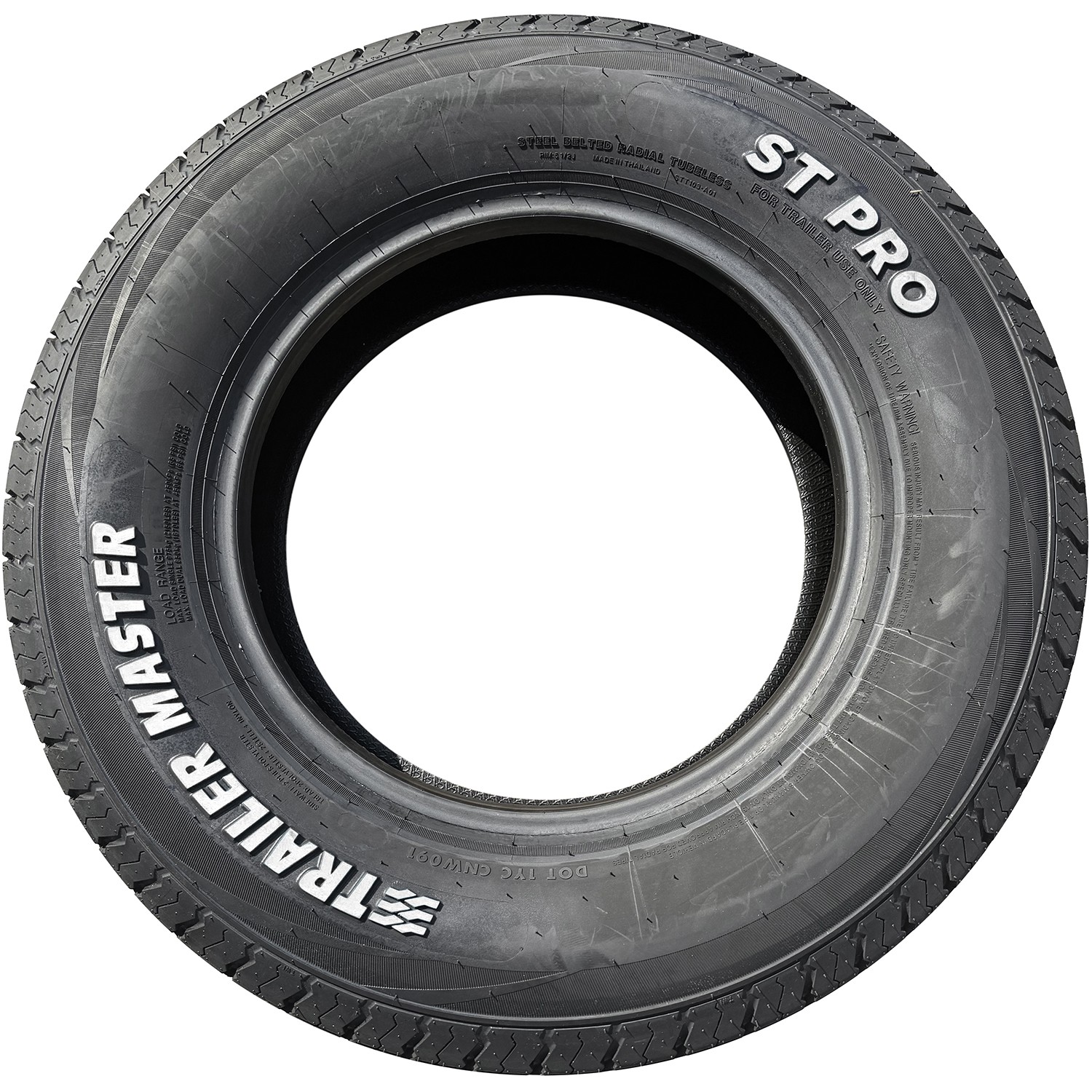 2 Tires 205/75R15 Trailer Master ST PRO Steel Belted Trailer Load D 8 Ply (RWL)