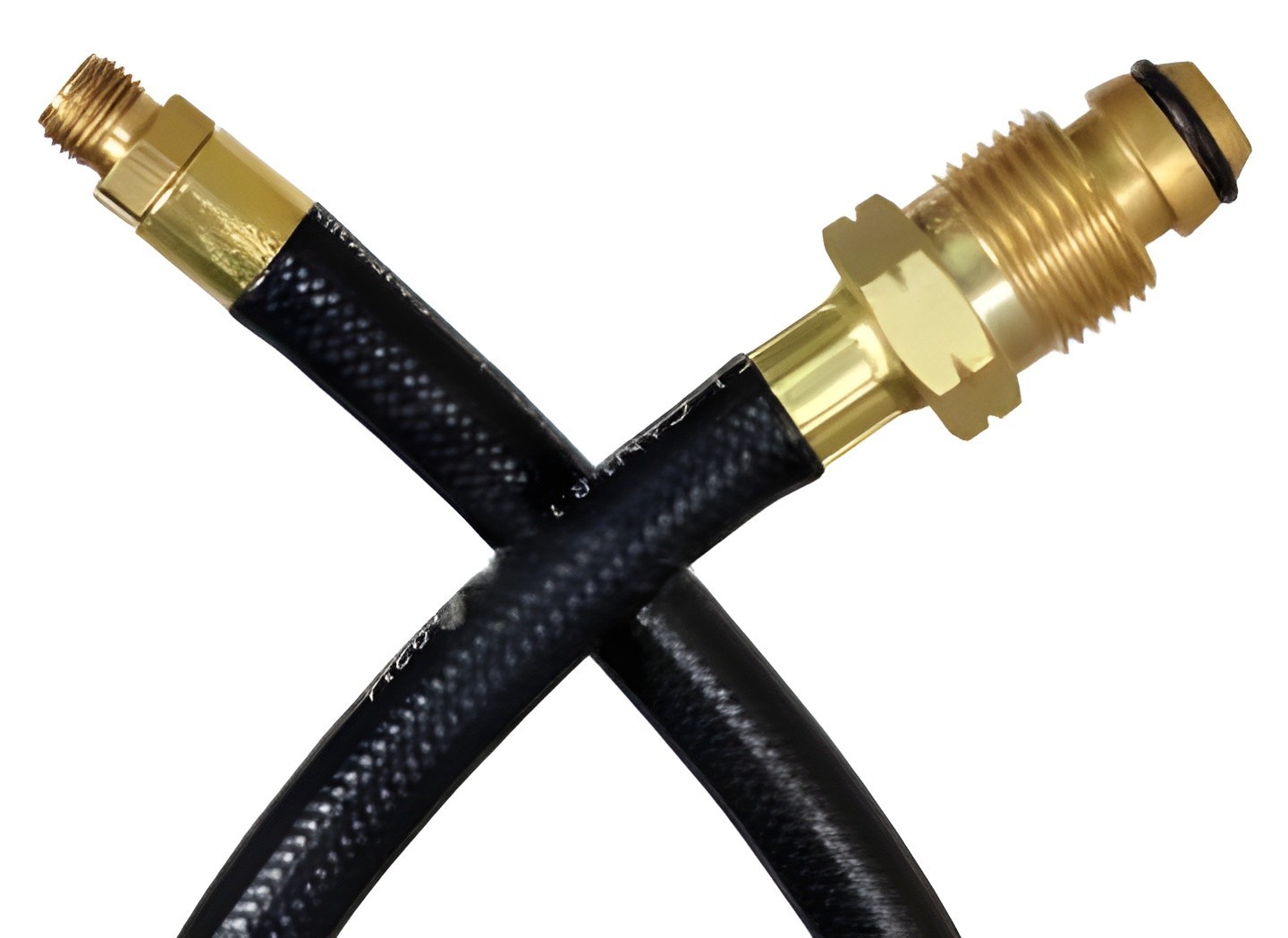 JR Products 07-30685 RV Propane Feed Hose; 1/4″ Inside Diameter Rubber 144″ L