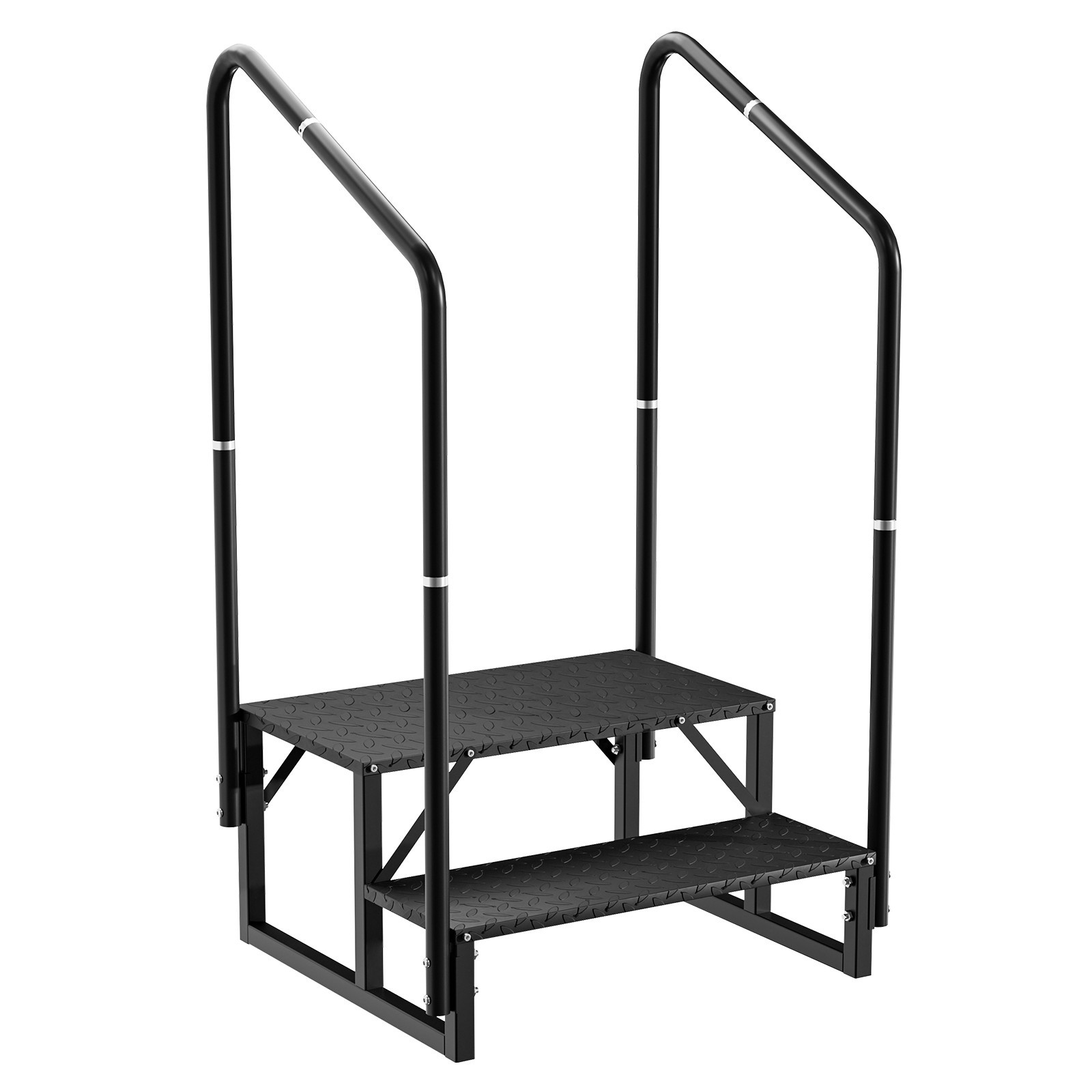 RV Steps,3/4/5/6-Steps RV Stairs,Non-Slip Steps Outdoor Stairs,Mobile Home Stair