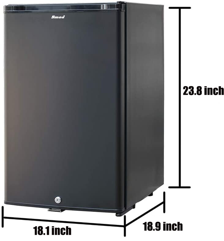 Smad 2.1 cu ft Truck Fridge Freightliner Cascadia 12V RV Refrigerator Camping