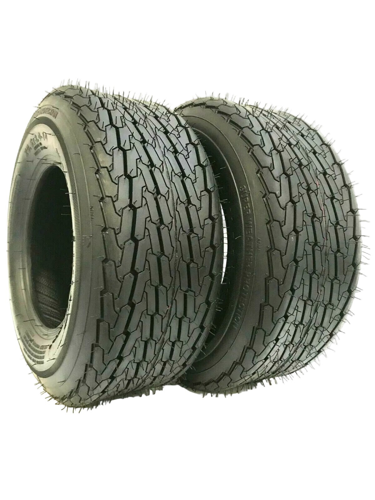 2 (TWO) 20.5×8-10 20.5×8.0-10 20.5×8.00-10 10 PR Load E Heavy Duty Trailer Tire