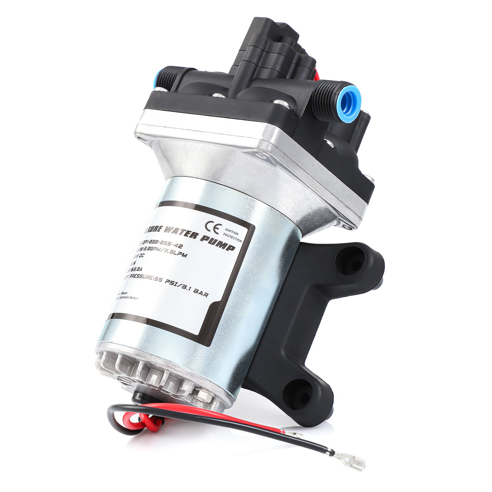 Auto Switch 12V Diaphragm Pump 55 PSI 5.2A For Caravan Boat Garden Sprayer