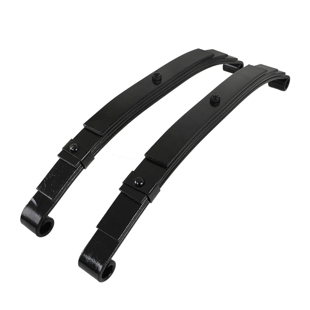 Trailer Leaf Spring 4 Leaf Double Eye 2500 lbs Cap Per For 5000 lbs Axle Set 2