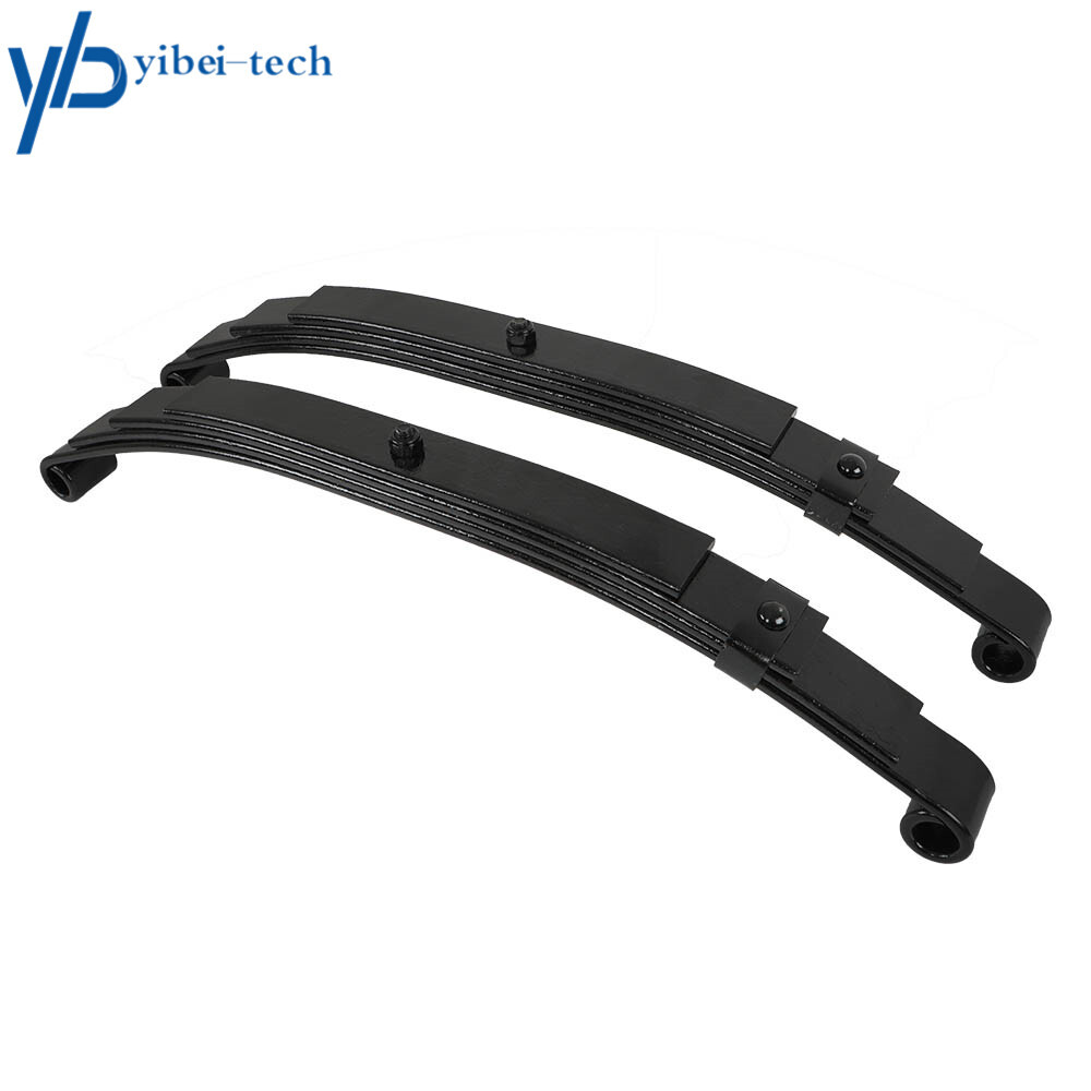 Set 2 Trailer Leaf Spring 4 Leaf Double Eye 2500 lbs Cap Per For 5000 lbs Axle