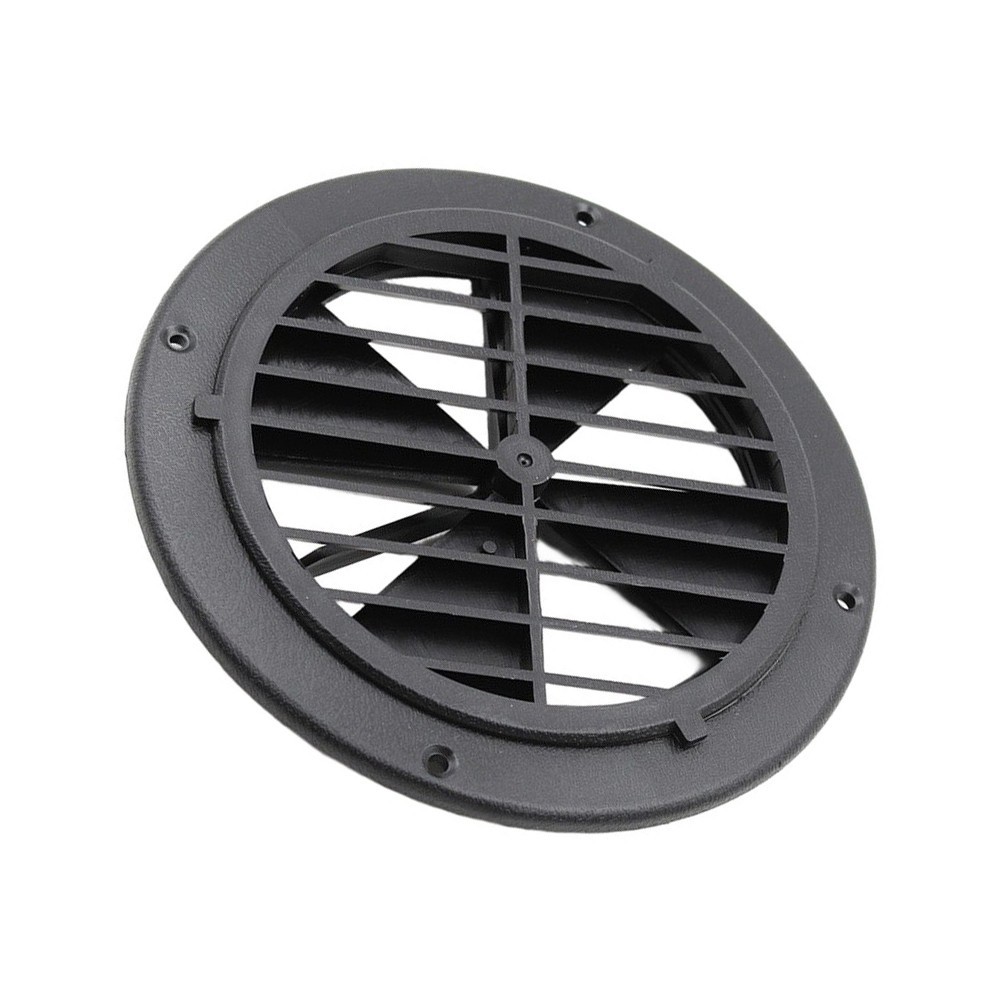PP Plastic RV Vent Cover Circular Louver Grille for Outdoor Marine Camping Vent