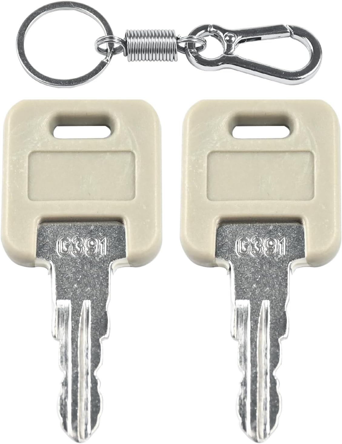 G391 Replacement Keys for RV Campers, Durable Metal Construction – 2 Pack