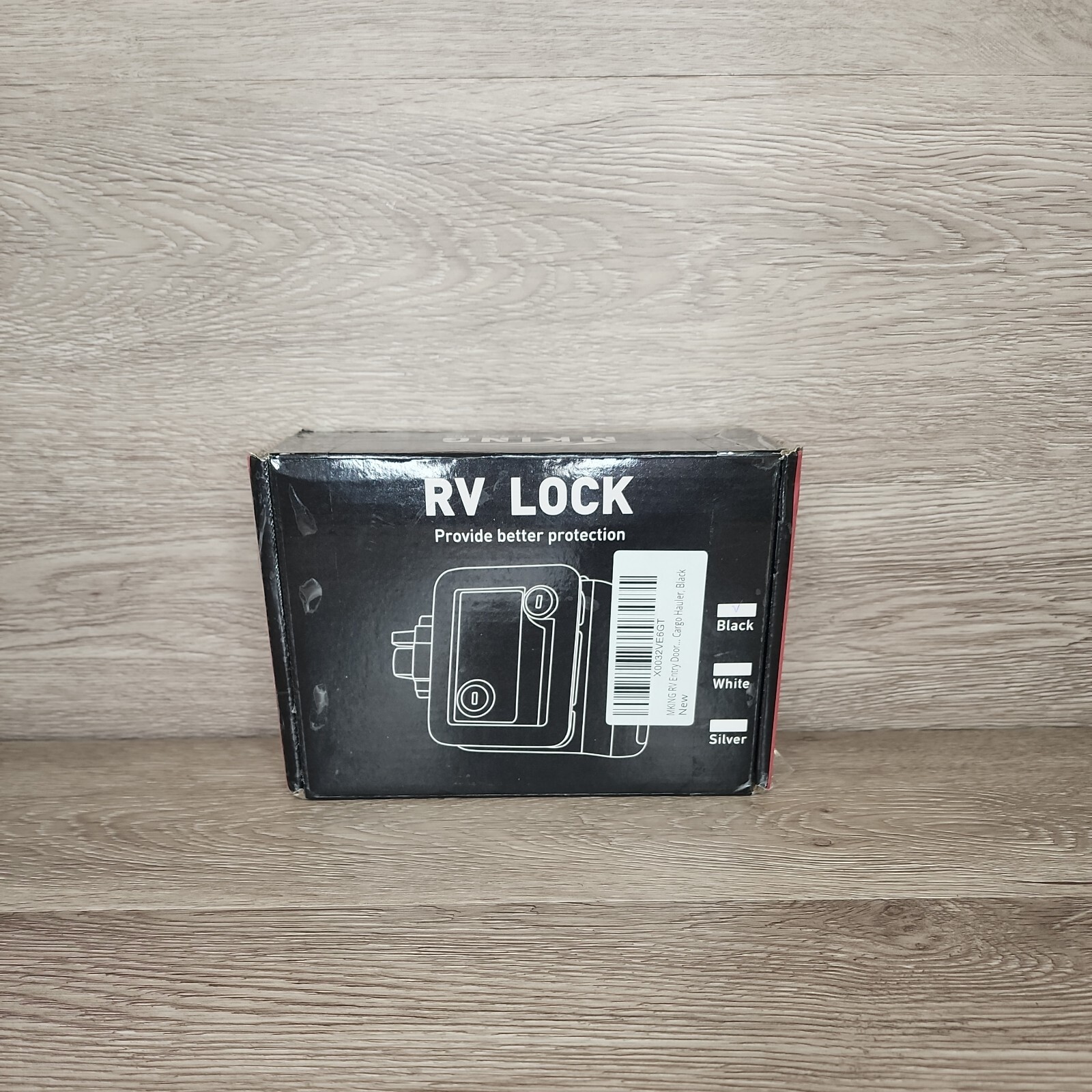 MKING RV Entry Door Lock Camper Lock Travel Trailer Door Latch Zinc Alloy Loc…