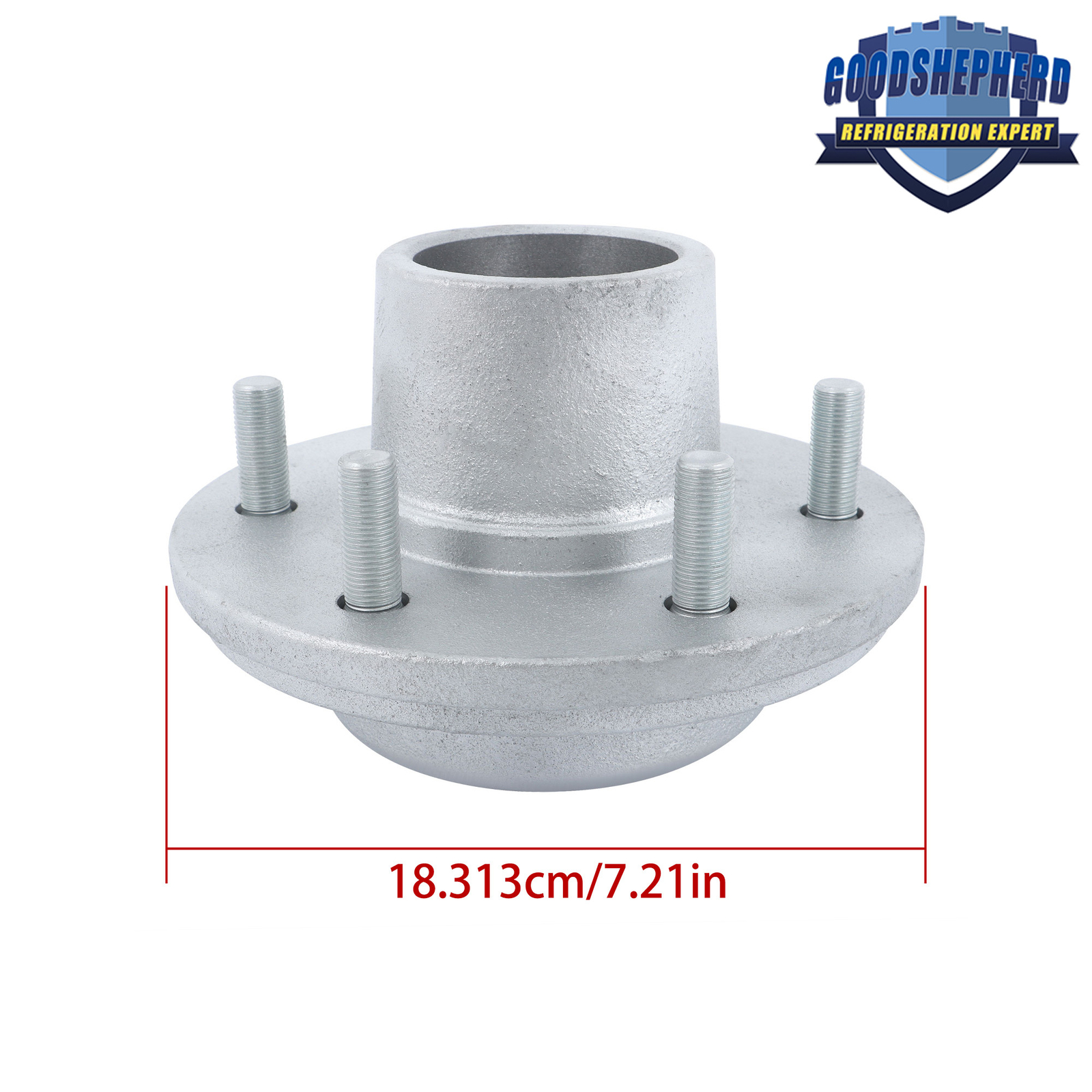 2 Set For 6000Lb Trailer Galvanized Hub Bearing Kits 6 Lug 6 on 5.5″ 15123×25580