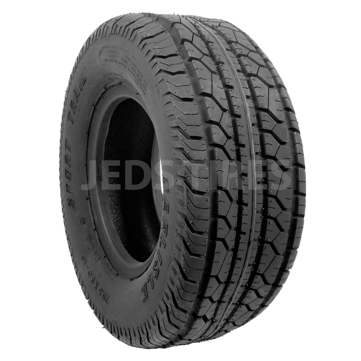Carlisle Sport Trail Trailer Tire 20.5×8.0-10 12ply DOT 20.5×8.00-10 205-65-10