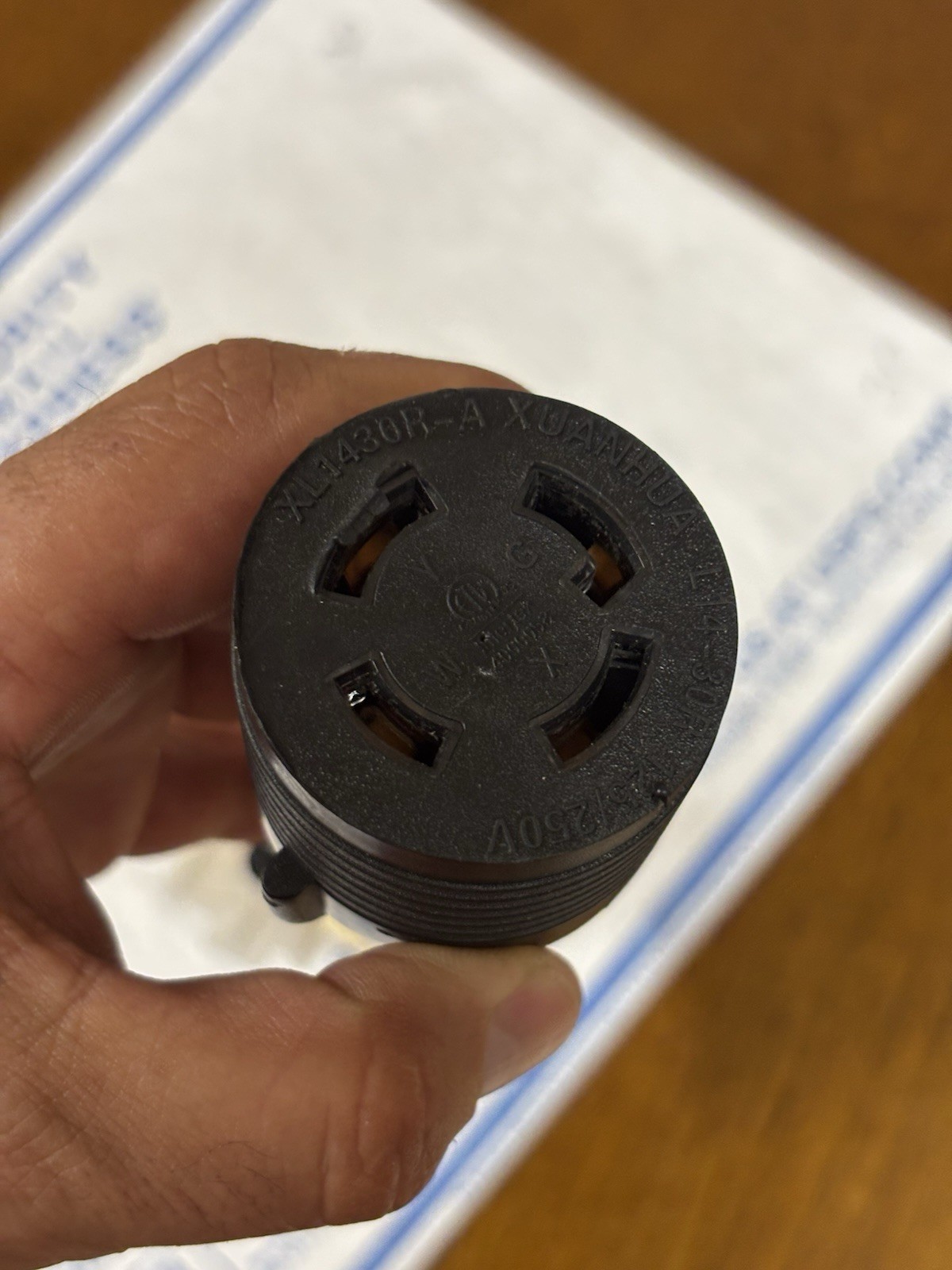 Xuanhua XL1430RA L14-30R 125/250V Cord Adapter NEW