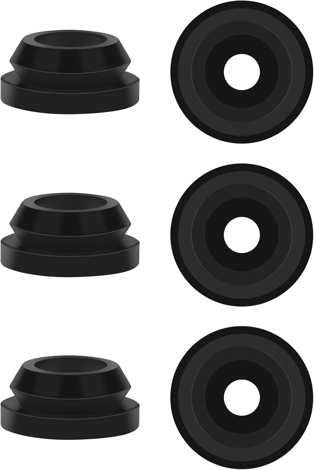 6 PCS RV Stove Top Grommets, Rubber Grommets Kit for Magic 6