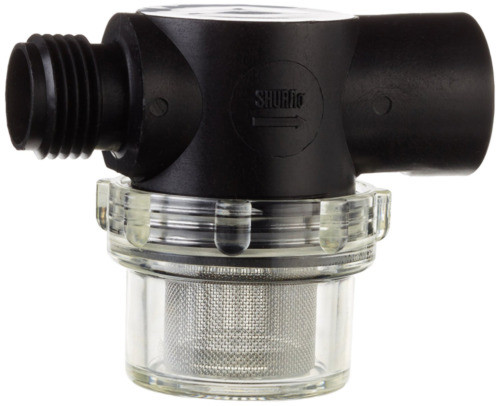 SHURFLO FILTER / STRAINER 1/2″ THREAD – SCREW ON IN-LINE WATER FILTER 255-313
