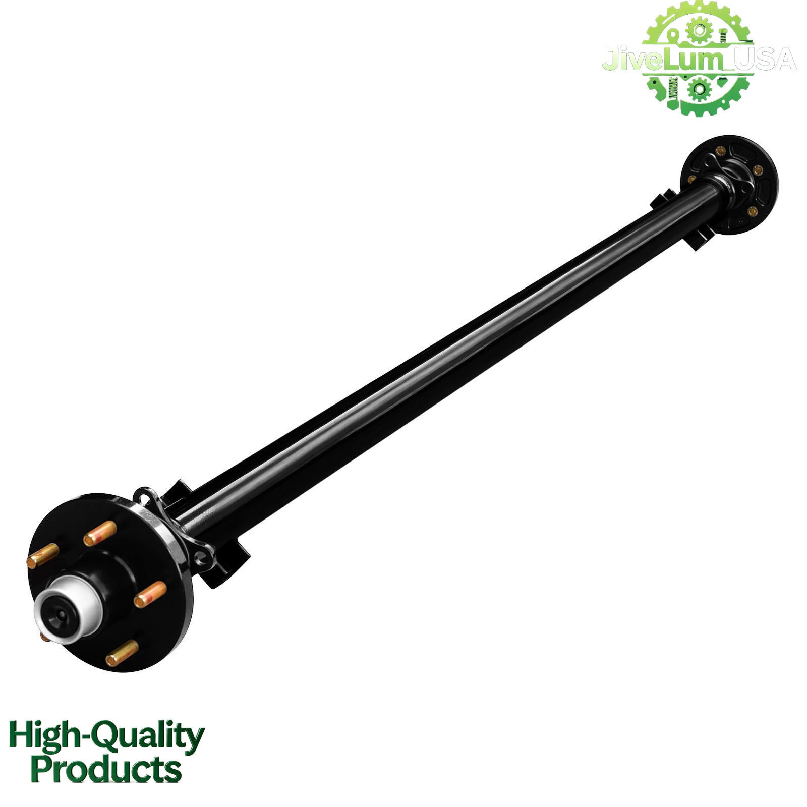 3500 lbs Trailer Axle New 85″ Hubface 70″ Spring Center 5×5 Bolt Pattern