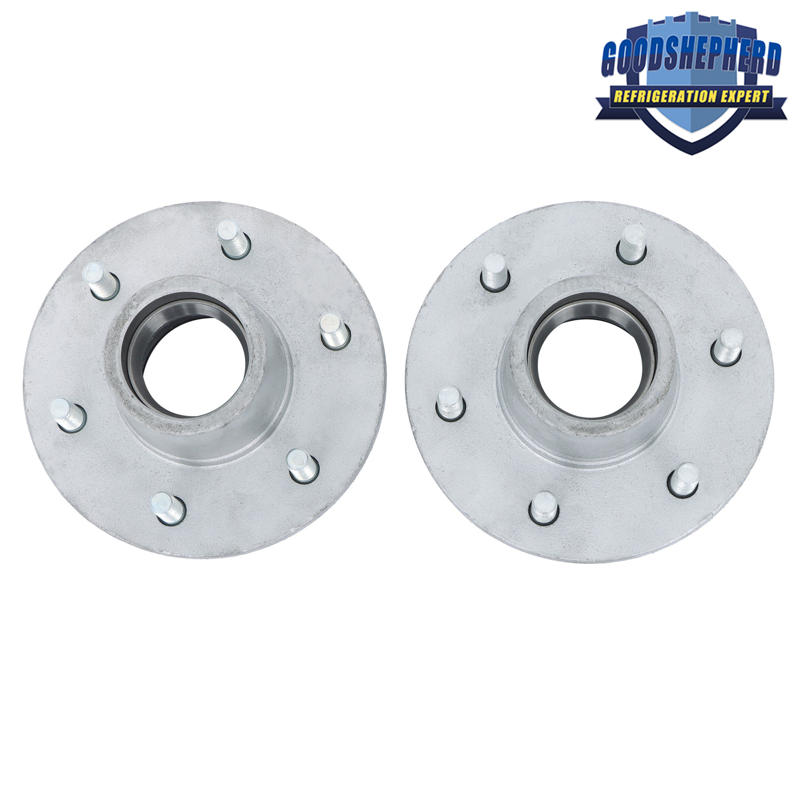 2 Set For 6000Lb Trailer Galvanized Hub Bearing Kits 6 Lug 6 on 5.5″ 15123×25580