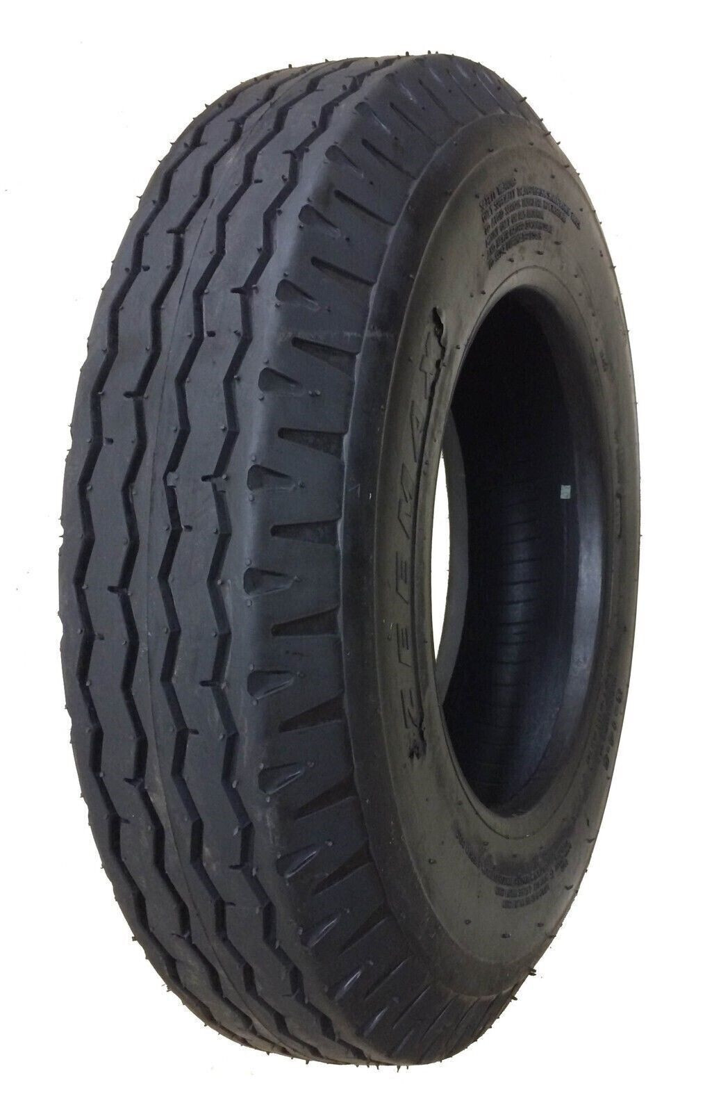 8-14.5 8×14.5 Trailer Tires Heavy Duty Highway 14PR LR G- 11067 Set 6