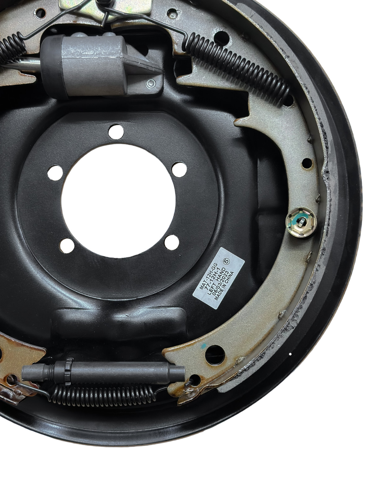 Set of (4) MAT Hydraulic Trailer Brake Kit 12″ 5.2 – 7K Left and Right Hand