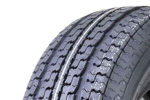 2PC FREE COUNTRY ST205/75R15 Trailer Tires Premium 8PR 205 75 15 w/Scuff Guard