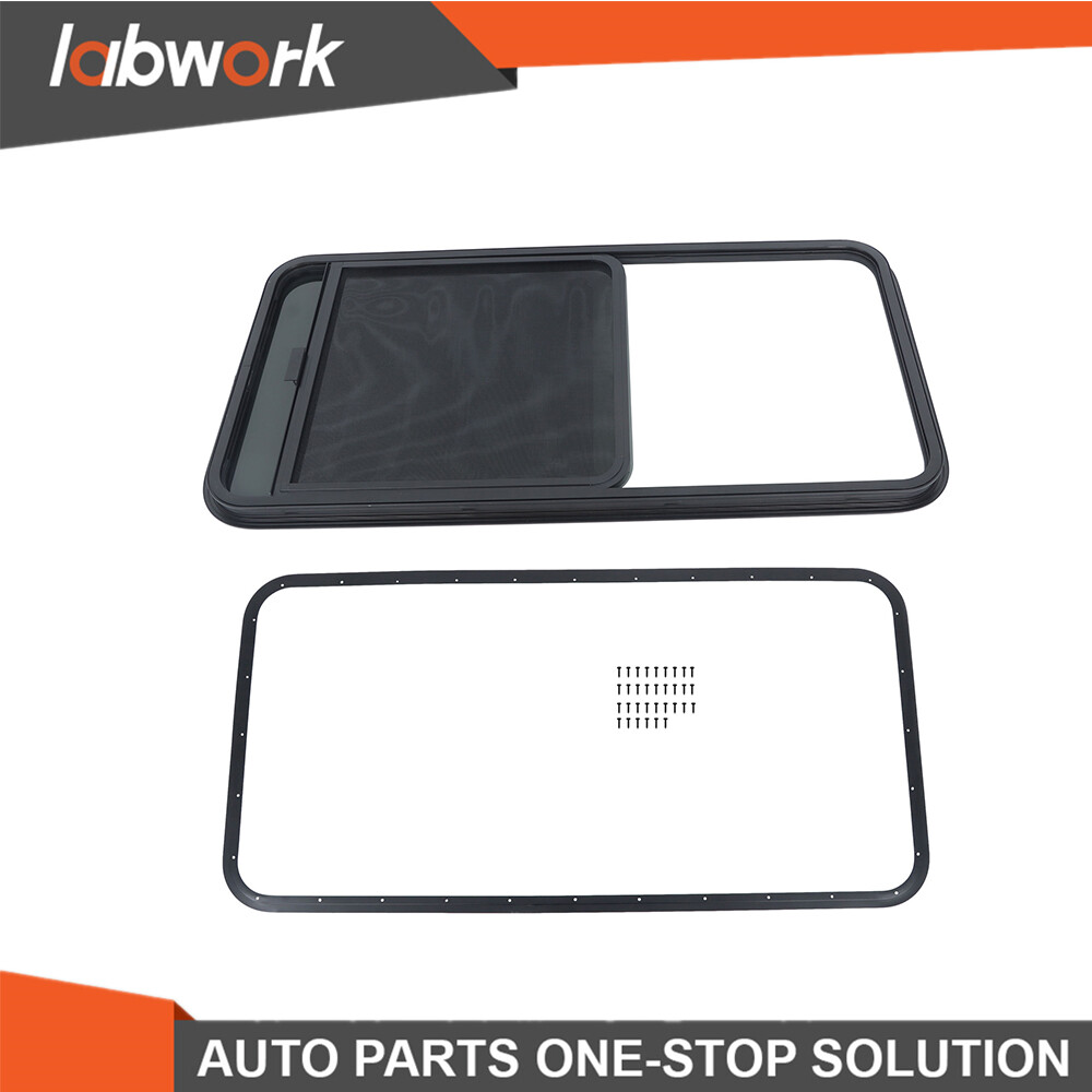 Labwork 43″W x 22″H RV Window For Camper Motorhome Horizontal Slider Window