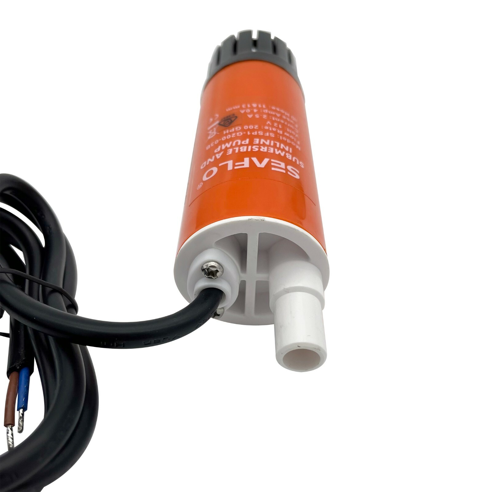 SEAFLO 12v Submersible Inline Water Pump Kit 200GPH Self Priming Caravan | RV