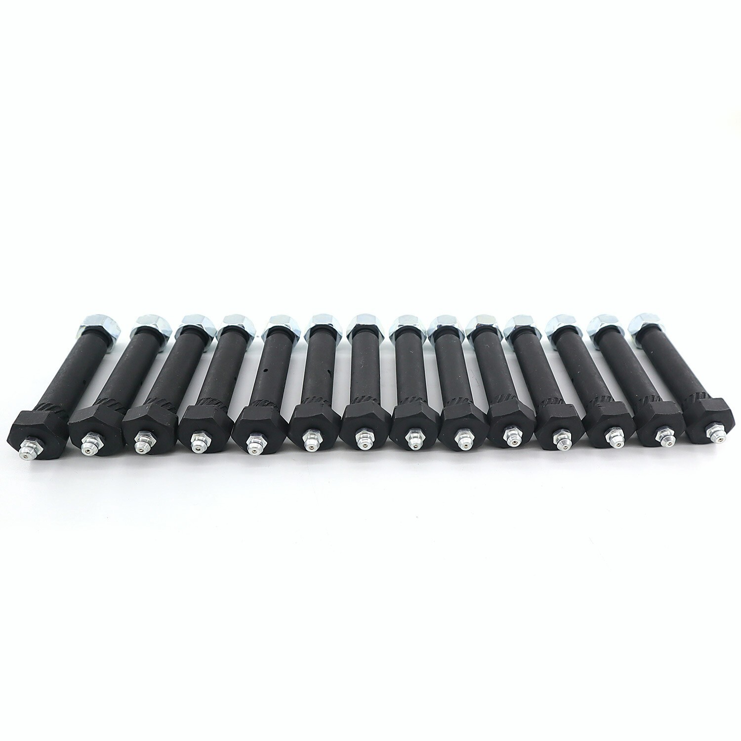 RJSPHH Trailer Axle Spring Shackle Greaseable Spring Bolt 9/16 x 3 （14pcs）