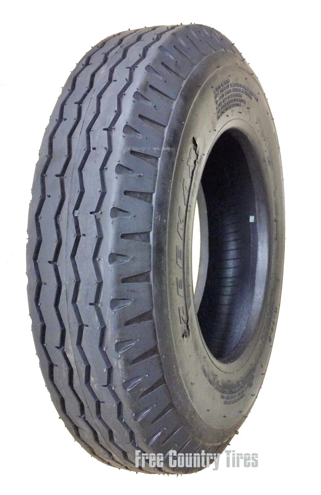 8-14.5 Highway Trailer Tire ZEEMA Wheel Assembly 8×14.5 14-Ply LRG w/6×14.5 Rim