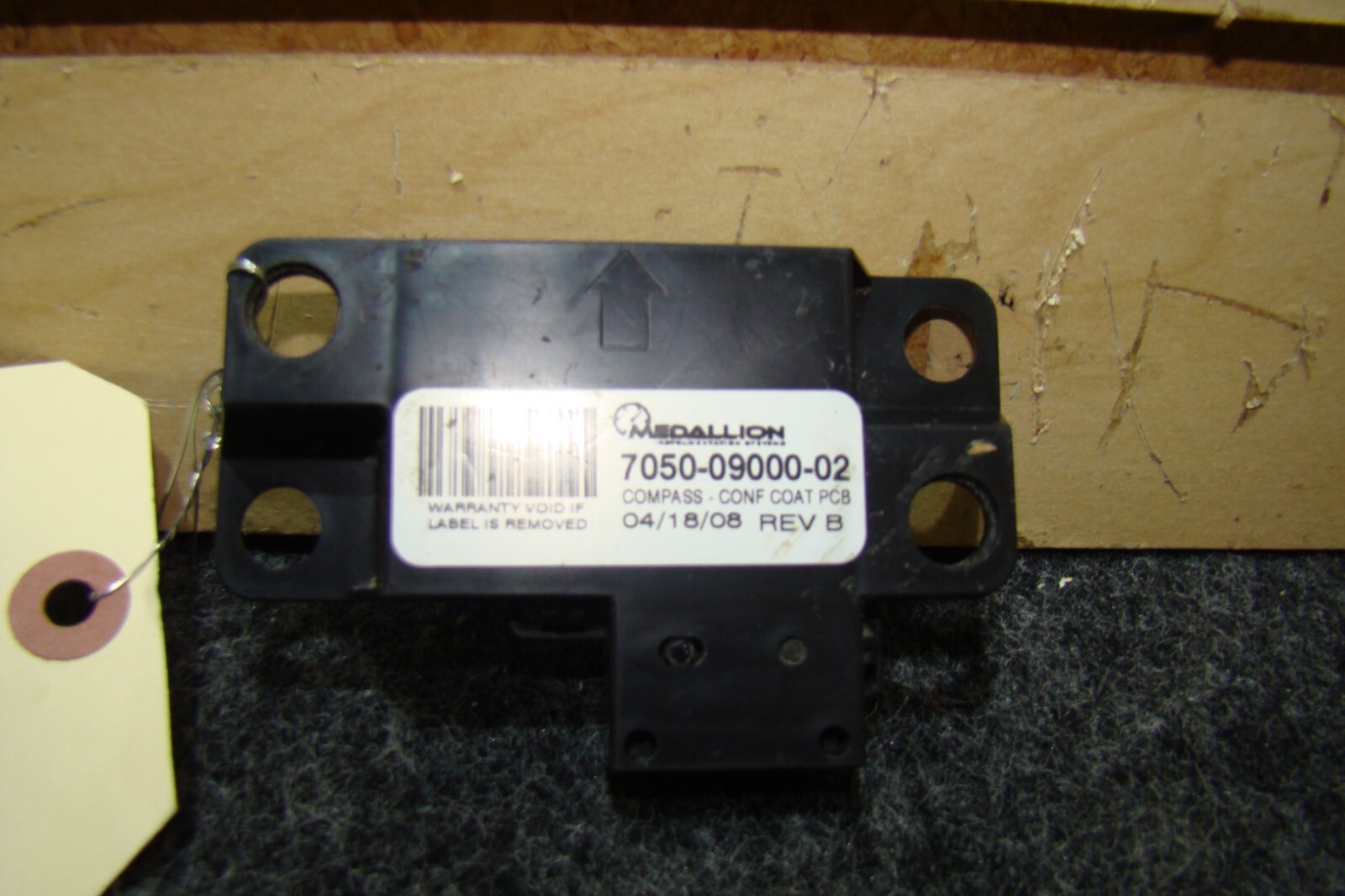 USED RV MEDALLION COMPASS-CONF COAT PCB 7050-09000-02