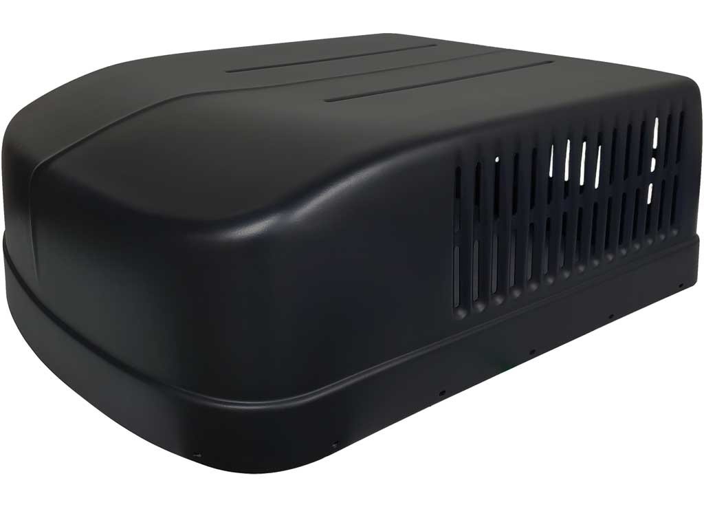 Icon 14928 A/C Shroud For Dometic Duo-Therm Brisk Air Old Style – Black