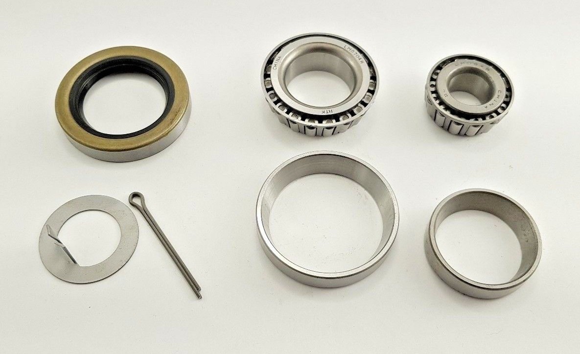 Trailer Wheel Bearing Kit 3500# Titan DICO Axle 11949 67048 Boat 2.33 x 1.50″