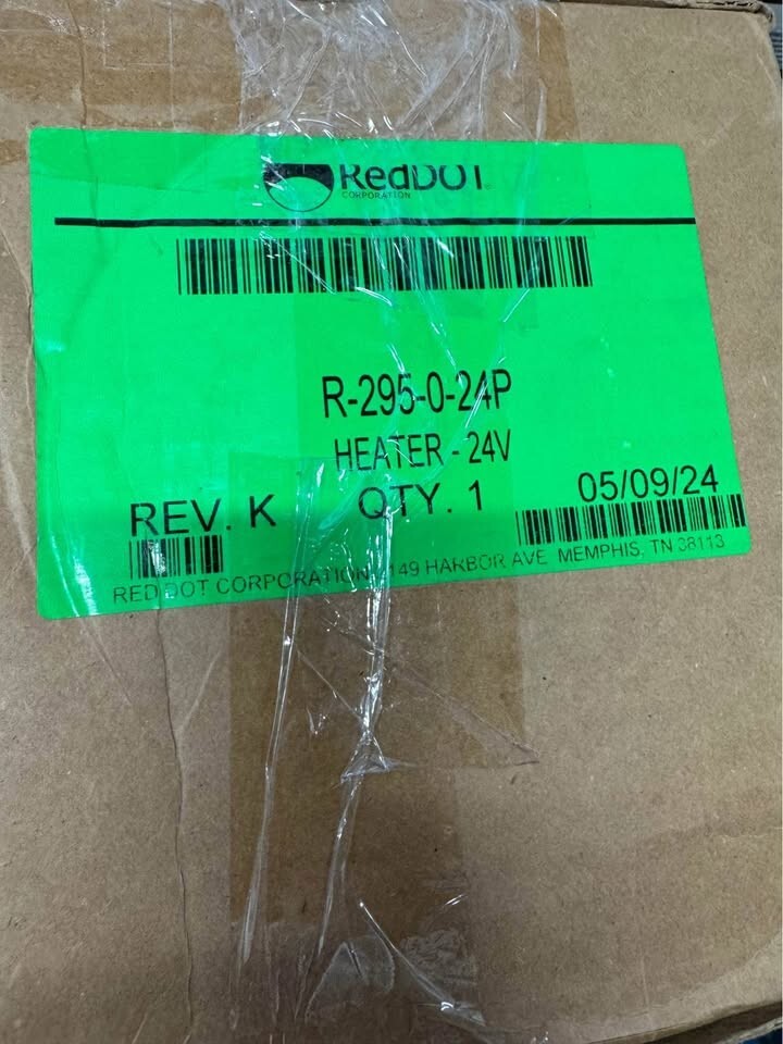 RedDOT R-295-0-24P 24V Auxiliary Heater for Truck Bus & Tractor Cab Dual 3-speed