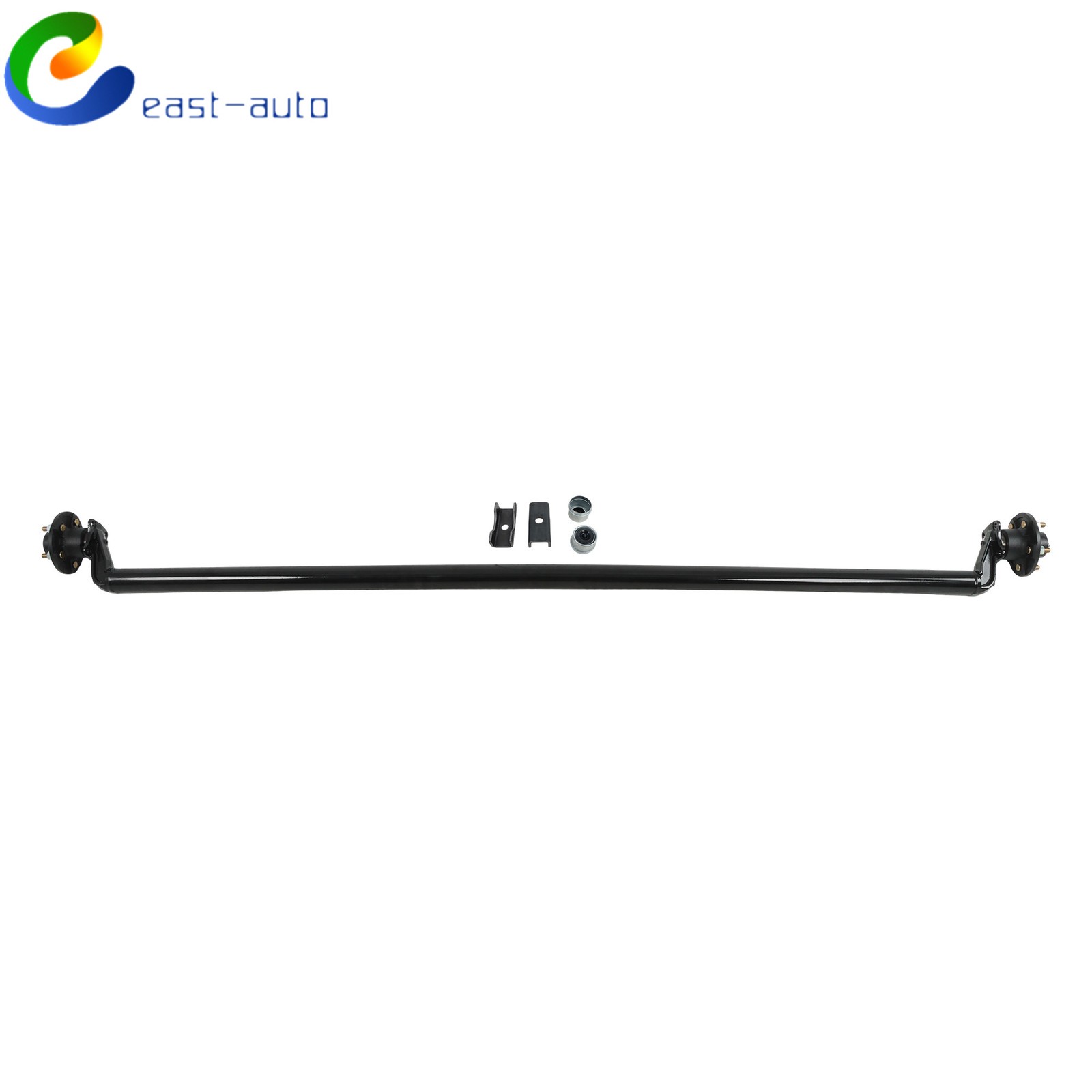 4″ Drop 3.5k TK Trailer Axle 5×4.5 Bolt Pattern 73”/85”/89”/95” Hubface