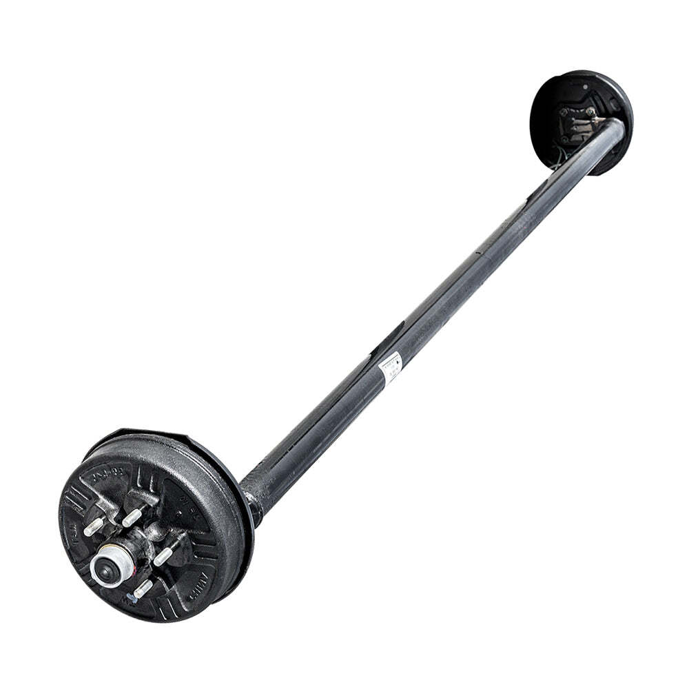 3.5k TK Trailer Axle – 3500 lb Electric Brake 5 Lug – (4″ Drop)