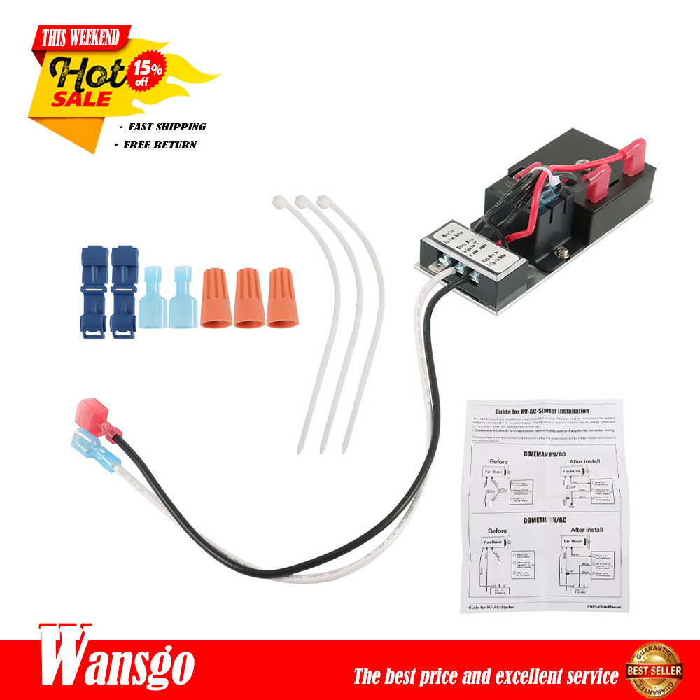 Coleman Soft Start Kit for RV Air Conditioner Camper Rooftop AC – SIMPLE DIY
