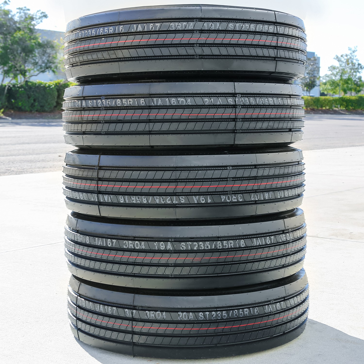 Tire Roundrule Xtra All Steel ST 235/85R16 Load G 14 Ply Trailer