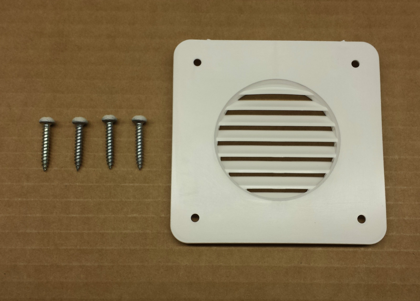NEW – RV/Camper/Trailer Battery Box Vent, WHITE