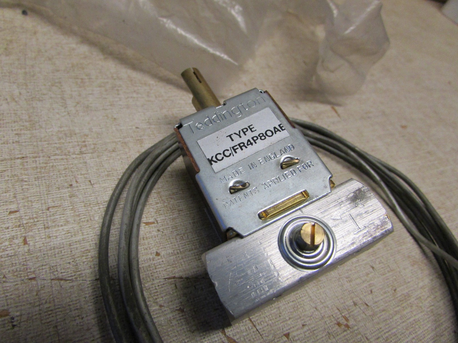 422 Instamatic Gas Thermostat (C160) Mfr: Teddington