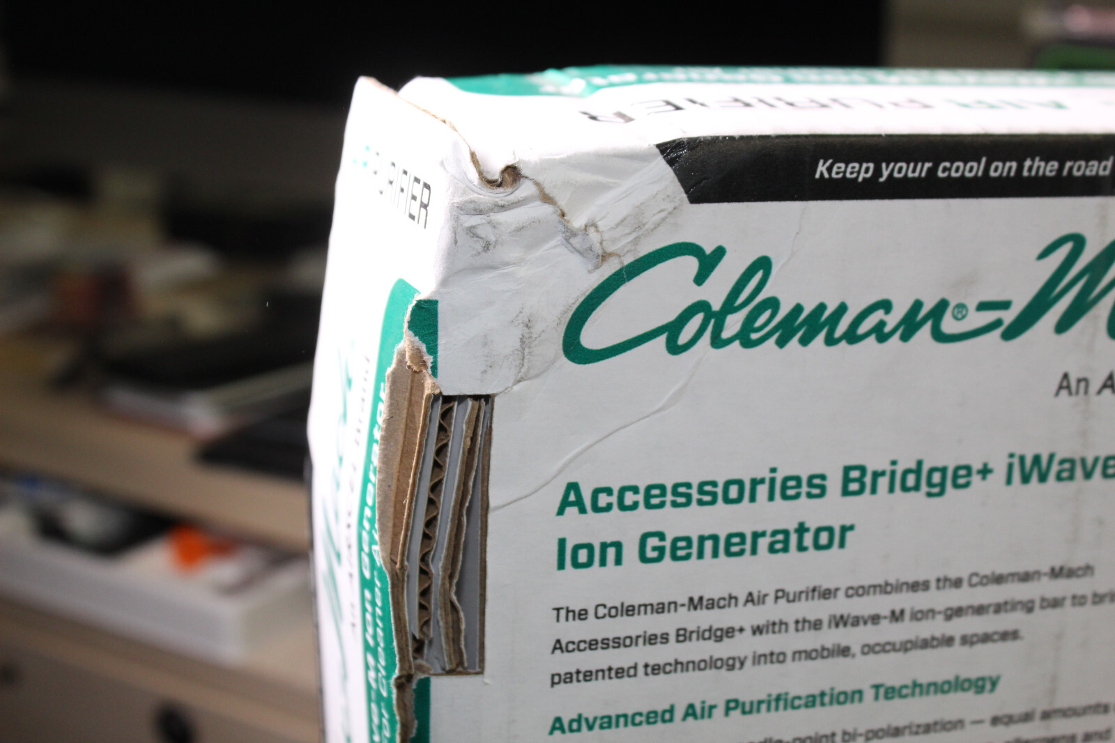 Brand new COLEMAN RVP 47233-4601 Iwave-M Air Purifier MacH 8