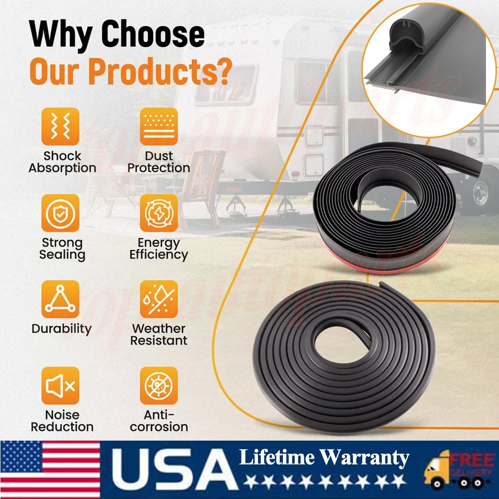 Combo RV Slide Out Seal 018-312-EKD & 018-341 EK for RV Camper Slideout System