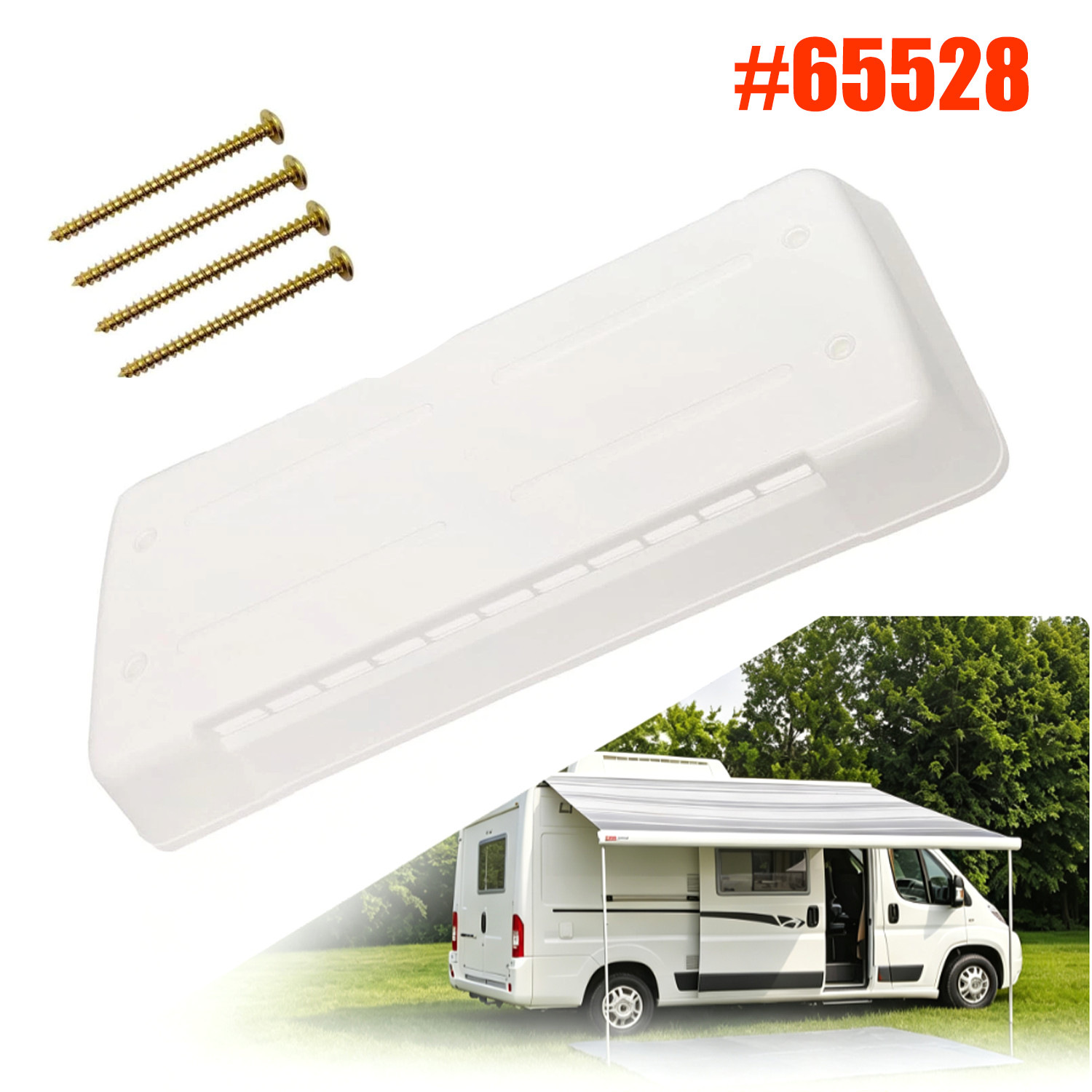 RV Camper Top Roof Refrigerator Vent Cover For Dometic Refrigerator Vent #65528