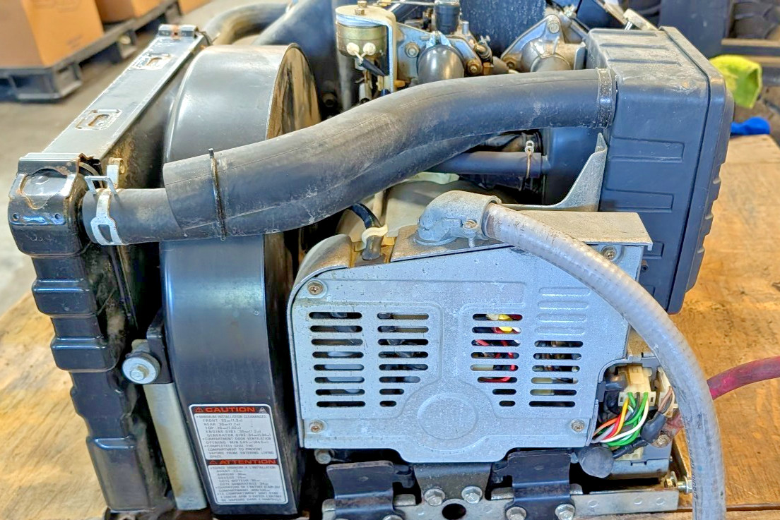 Honda EV 6010 Portable RV Fire Truck Heavy Duty Generator Water Cooled Runs BUT?