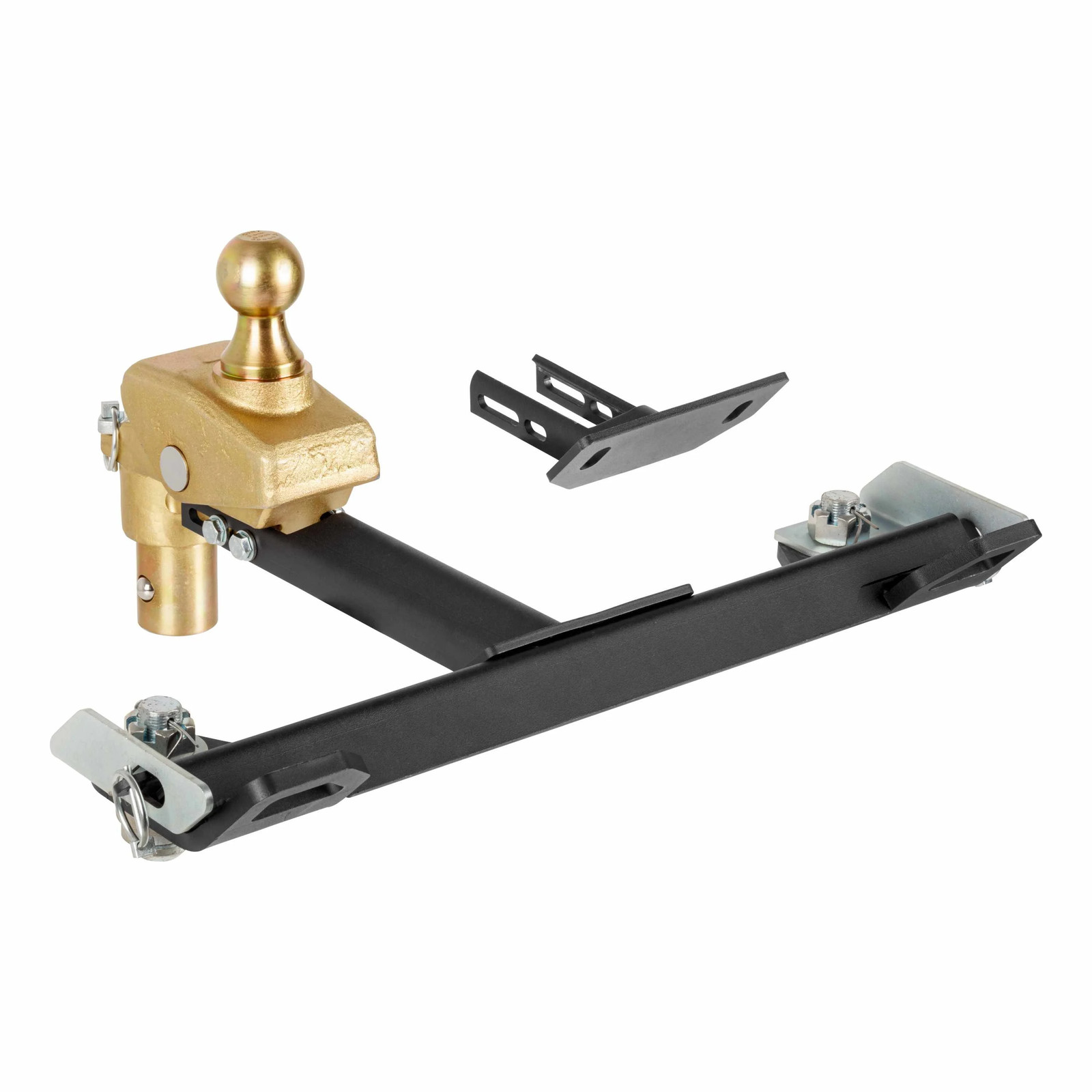 CURT Rockerball Gooseneck Hitch Ball Multi-Fit OEM Puck System 4in Offset #60668